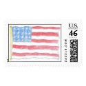 Lovie and Dodge Old Glory postage