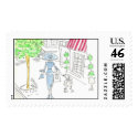Lovie and Dodge- Park Avenue postage