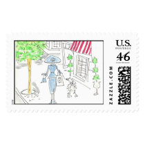Lovie and Dodge- Park Avenue postage