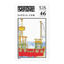 Lovie and Dodge Pirate Ship Stamp by lovieanddodge Lovie and Dodge Pirate Ship Stamp