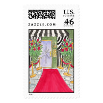 Lovie and Dodge Red Carpet postage