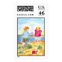 Lovie and Dodge Seaside postage by lovieanddodge Lovie and Dodge Seaside postage