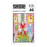 Lovie and Dodge Spring Fashions Stamp