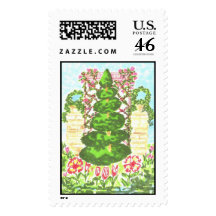 Lovie and Dodge - Topiary Postage