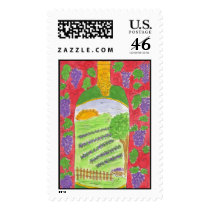Lovie and Dodge- Wine Country postage