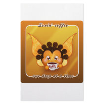 Lovin' Coffee stationery by ailime Lovin' Coffee stationery