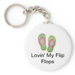 Lovin' My Flip Flops Key Chain