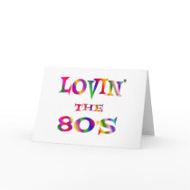 Lovin the 80s cards