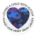 Loving a child with autism sticker by lsautism Loving a child with autism sticker