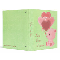 Loving Bear Binder by Customizables Loving Bear Binder