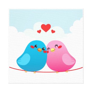 Loving Bird Couple