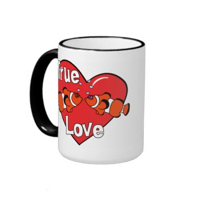 Loving Clownfish Mug by MenagerieMayhem