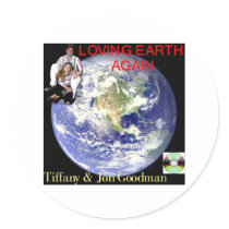 loving earth again stickers
