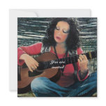 LOVING GUITAR , bright blue red black Announcements