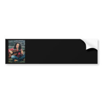 LOVING GUITAR, Country Blues Folk  Pop Music Bumper Stickers