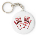 Loving Hands - John 20:27 Key Chain