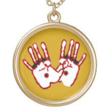 Loving Hands - John 20:27 Necklaces