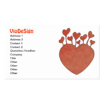 Loving Heart Business Cards