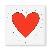 Loving Heart - Magnet