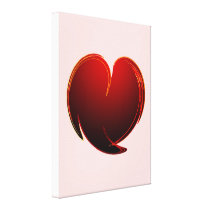 Loving Heart canvas prints