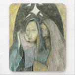 Loving Holy Family Christmas Mousepad Loving Holy Family Christmas Mousepad