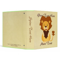 Loving Lion Binder by Customizables Loving Lion Binder