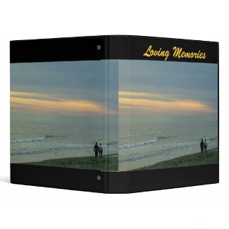 Loving Memories Sunset Along Ocean Binder binder