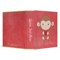 Loving Monkey Binder by Customizables Loving Monkey Binder