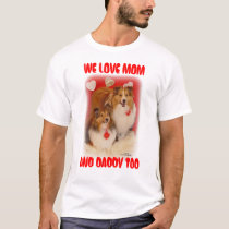 LOVING SHELTIES t-shirts