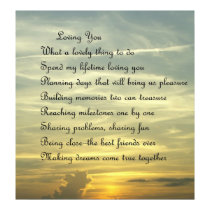 Loving you Poem posters by bpmcwill Loving you Poem posters