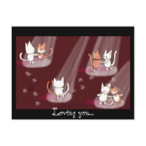 Loving you... postcards