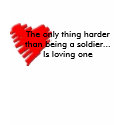 Lovinh a Soldier t-shirts