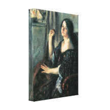 Lovis Corinth - Petermann Gallery Wrapped Canvas