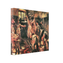Lovis Corinth - Slaughterhouse Stretched Canvas Prints