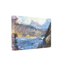 Lovis Corinth - Walchensee Canvas Print