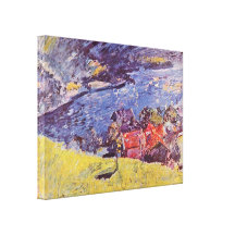 Lovis Corinth - Walchensee Gallery Wrap Canvas