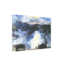Lovis Corinth - Walchensee Stretched Canvas Print