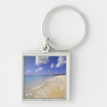 Low Bay Beach, Barbuda, Antigua Key Chain