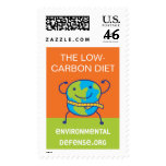 Low-Carbon Diet, EnvironmentalDefense.org Postage Stamps