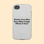 Low Cost Create A Case-Mate Tough iPhone 4 Case