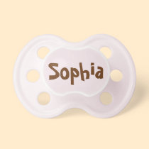 Low Cost Create Your Own Baby Girl's Name Pacifier