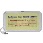 Low Cost Create Your Own Doodle Speaker Cover doodle