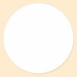 Low Cost Customizable Name Gift Tag Bookplate Round Sticker