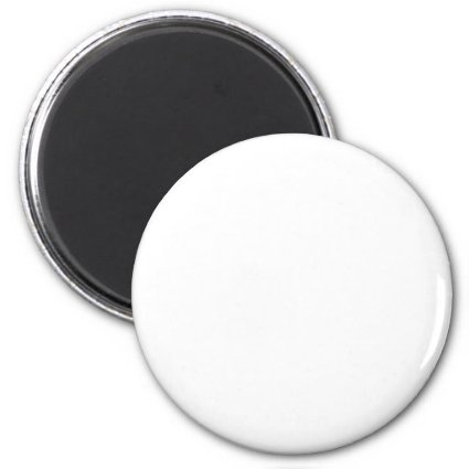 Low Cost Plain White Magnet magnet
