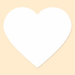 Low Cost Sheet 20 Heart Shape Stickers