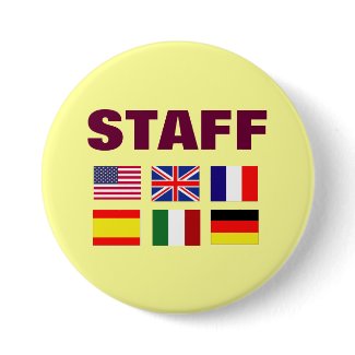 Low Cost Staff Badges in Bulk For Festivals Events button