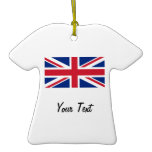 Low Cost Union Jack Flag Christmas Ornament