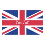 Low Cost Union Jack Flag Name Gift Tag Bookplate