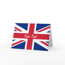Low Cost Union Jack Flag of Great Britain Greeting Cards