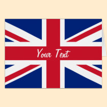 Low Cost Union Jack Flag of Great Britain Greeting Cards